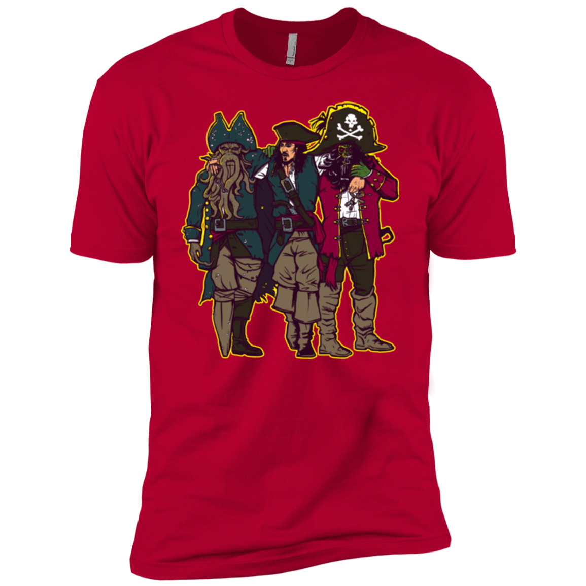 T-Shirts Red / YXS Drink Up Me Hearties Boys Premium T-Shirt