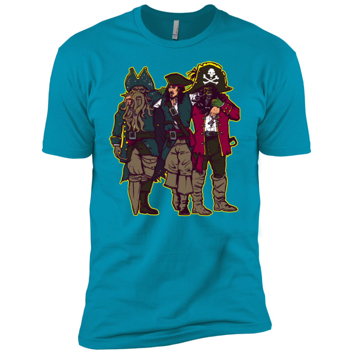 T-Shirts Turquoise / YXS Drink Up Me Hearties Boys Premium T-Shirt