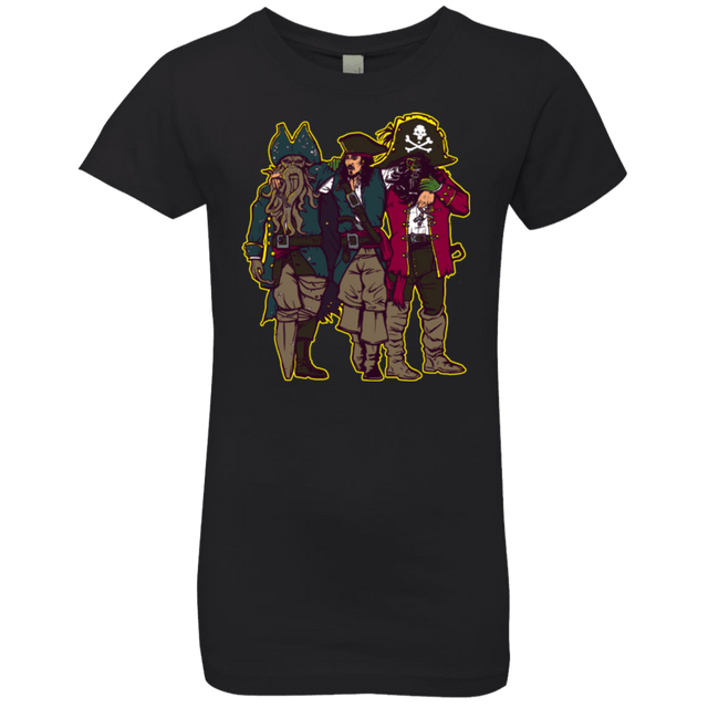 T-Shirts Black / YXS Drink Up Me Hearties Girls Premium T-Shirt