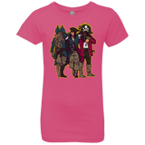 T-Shirts Hot Pink / YXS Drink Up Me Hearties Girls Premium T-Shirt