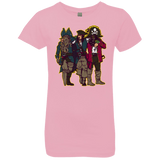 T-Shirts Light Pink / YXS Drink Up Me Hearties Girls Premium T-Shirt