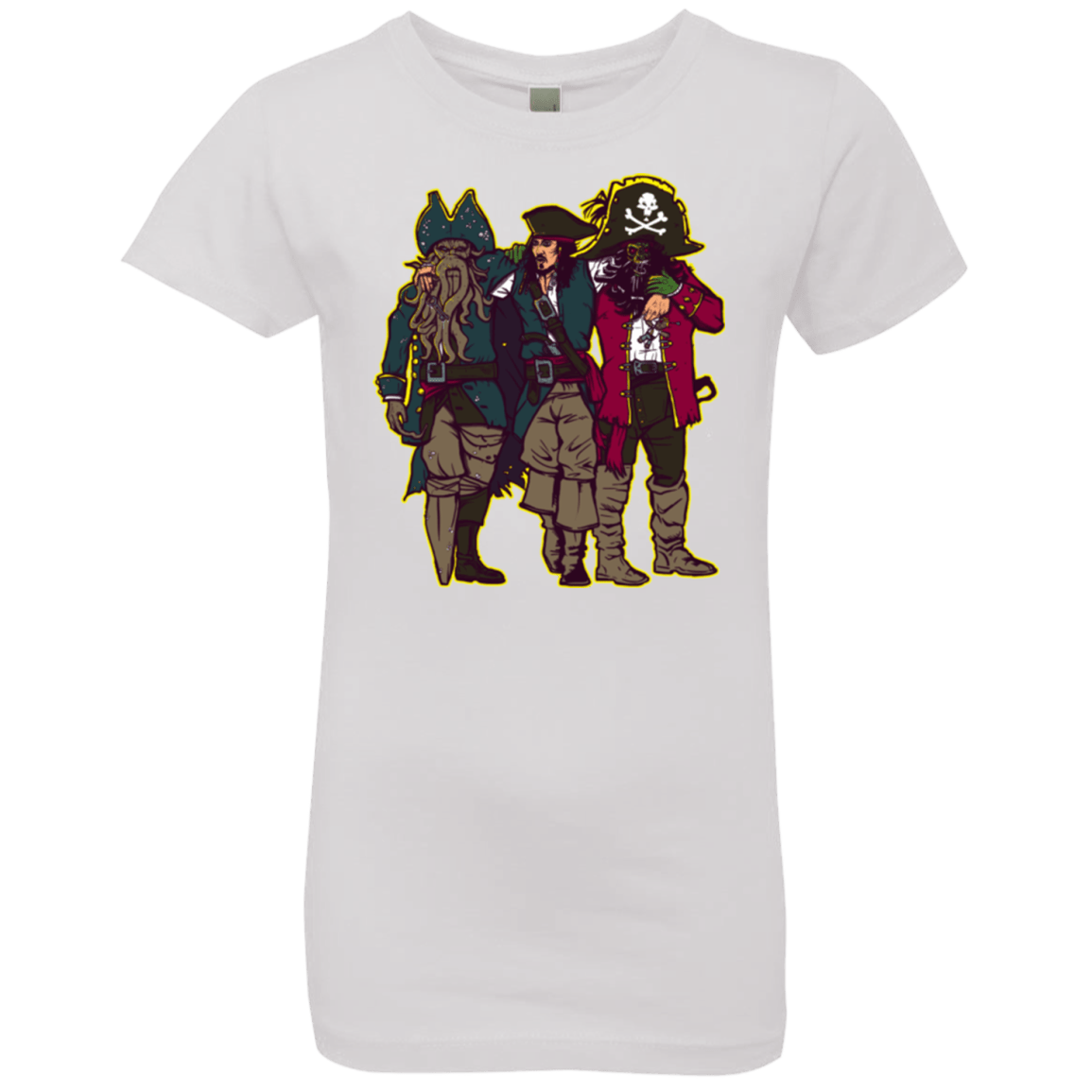 T-Shirts White / YXS Drink Up Me Hearties Girls Premium T-Shirt