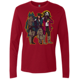 T-Shirts Cardinal / Small Drink Up Me Hearties Men's Premium Long Sleeve