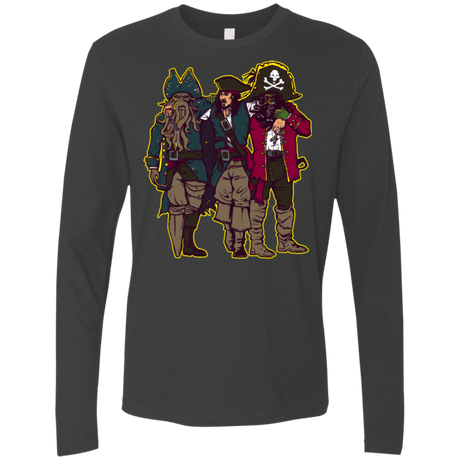 T-Shirts Heavy Metal / Small Drink Up Me Hearties Men's Premium Long Sleeve