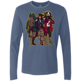 T-Shirts Indigo / Small Drink Up Me Hearties Men's Premium Long Sleeve