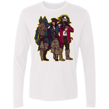 T-Shirts White / Small Drink Up Me Hearties Men's Premium Long Sleeve