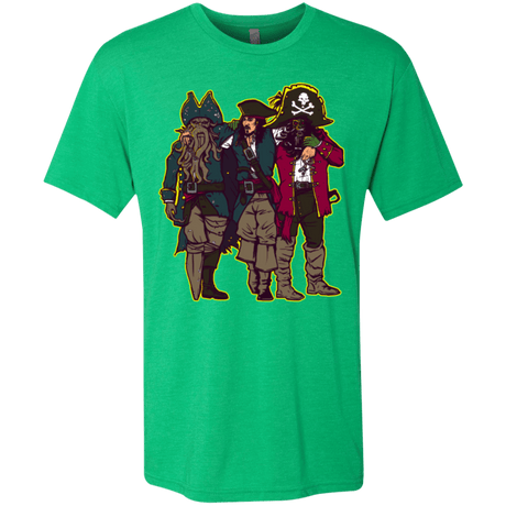 T-Shirts Envy / Small Drink Up Me Hearties Men's Triblend T-Shirt