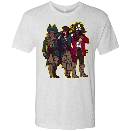 T-Shirts Heather White / Small Drink Up Me Hearties Men's Triblend T-Shirt