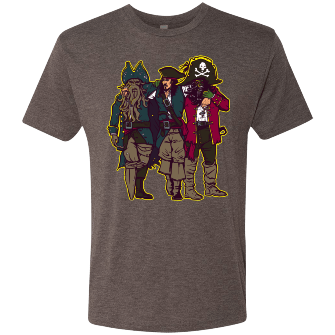 T-Shirts Macchiato / Small Drink Up Me Hearties Men's Triblend T-Shirt