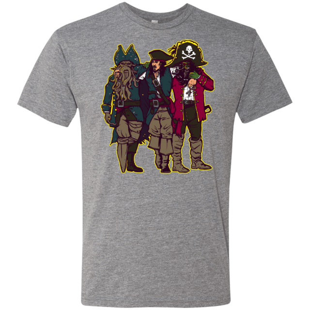 T-Shirts Premium Heather / Small Drink Up Me Hearties Men's Triblend T-Shirt