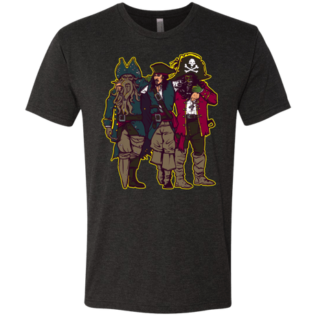 T-Shirts Vintage Black / Small Drink Up Me Hearties Men's Triblend T-Shirt