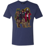 T-Shirts Vintage Navy / Small Drink Up Me Hearties Men's Triblend T-Shirt