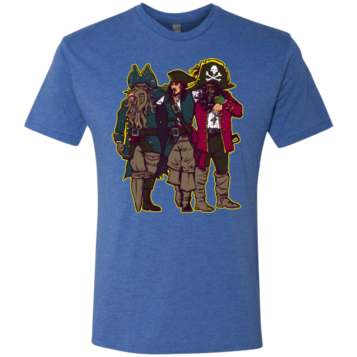 T-Shirts Vintage Royal / Small Drink Up Me Hearties Men's Triblend T-Shirt