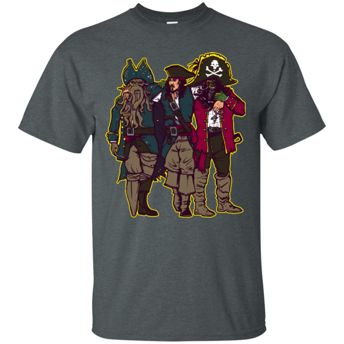 T-Shirts Dark Heather / Small Drink Up Me Hearties T-Shirt