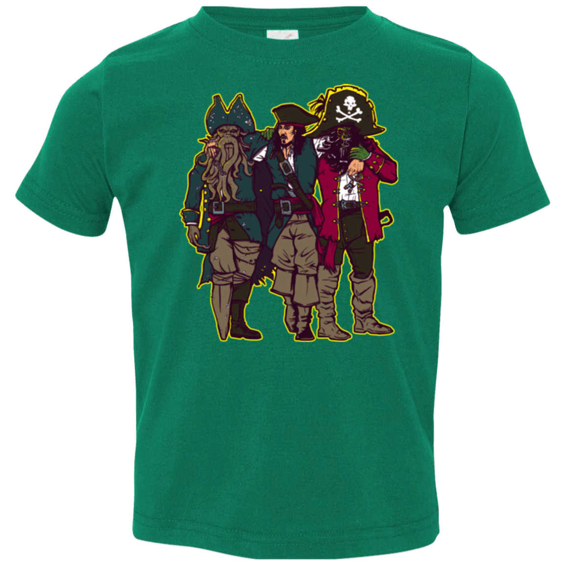 T-Shirts Kelly / 2T Drink Up Me Hearties Toddler Premium T-Shirt