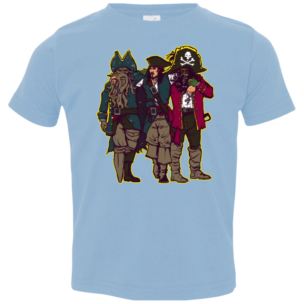 T-Shirts Light Blue / 2T Drink Up Me Hearties Toddler Premium T-Shirt