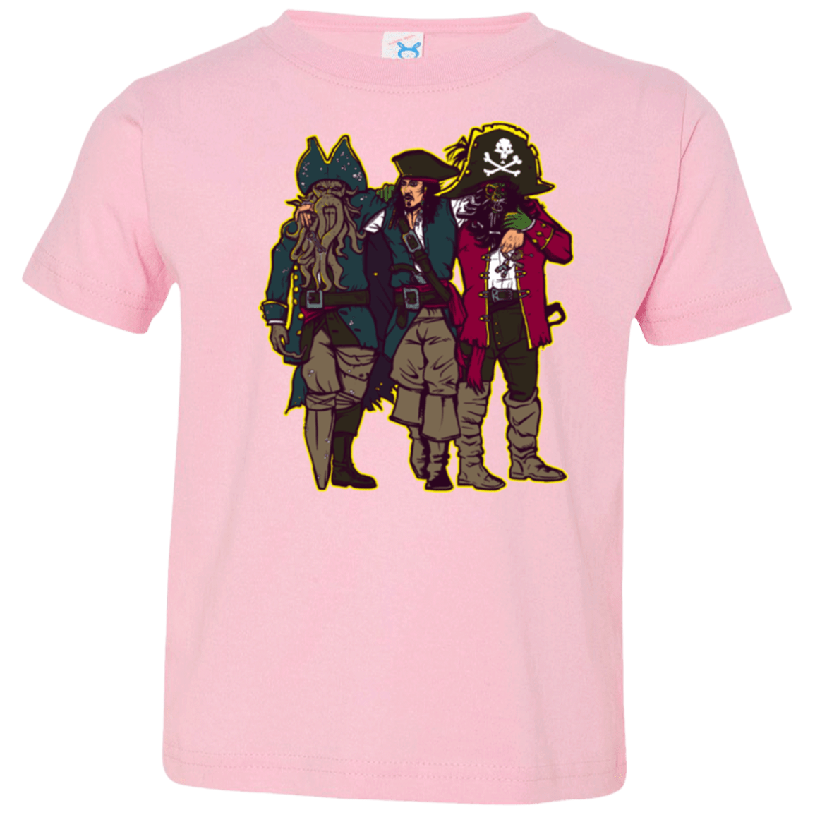 T-Shirts Pink / 2T Drink Up Me Hearties Toddler Premium T-Shirt