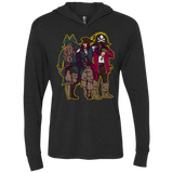 T-Shirts Vintage Black / X-Small Drink Up Me Hearties Triblend Long Sleeve Hoodie Tee