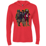 T-Shirts Vintage Red / X-Small Drink Up Me Hearties Triblend Long Sleeve Hoodie Tee