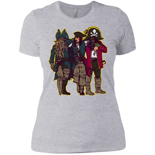 T-Shirts Heather Grey / X-Small Drink Up Me Hearties Women's Premium T-Shirt