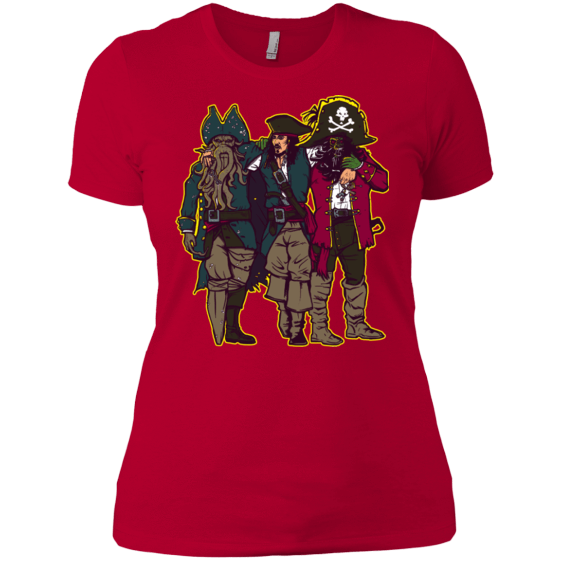 T-Shirts Red / X-Small Drink Up Me Hearties Women's Premium T-Shirt