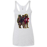 T-Shirts Heather White / X-Small Drink Up Me Hearties Women's Triblend Racerback Tank