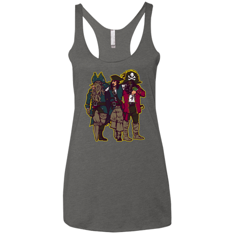 T-Shirts Premium Heather / X-Small Drink Up Me Hearties Women's Triblend Racerback Tank