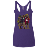 T-Shirts Purple Rush / X-Small Drink Up Me Hearties Women's Triblend Racerback Tank