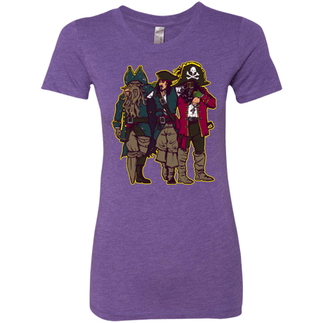 T-Shirts Purple Rush / Small Drink Up Me Hearties Women's Triblend T-Shirt