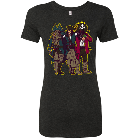 T-Shirts Vintage Black / Small Drink Up Me Hearties Women's Triblend T-Shirt