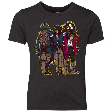 T-Shirts Vintage Black / YXS Drink Up Me Hearties Youth Triblend T-Shirt