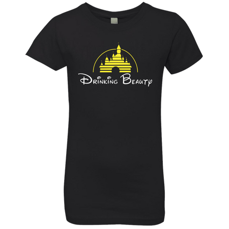 T-Shirts Black / YXS Drinking Beauty Girls Premium T-Shirt