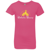 T-Shirts Hot Pink / YXS Drinking Beauty Girls Premium T-Shirt