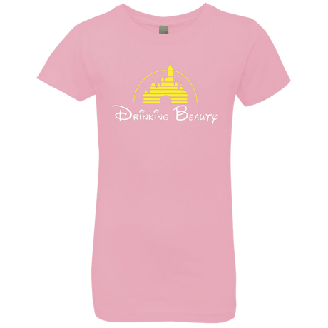 T-Shirts Light Pink / YXS Drinking Beauty Girls Premium T-Shirt