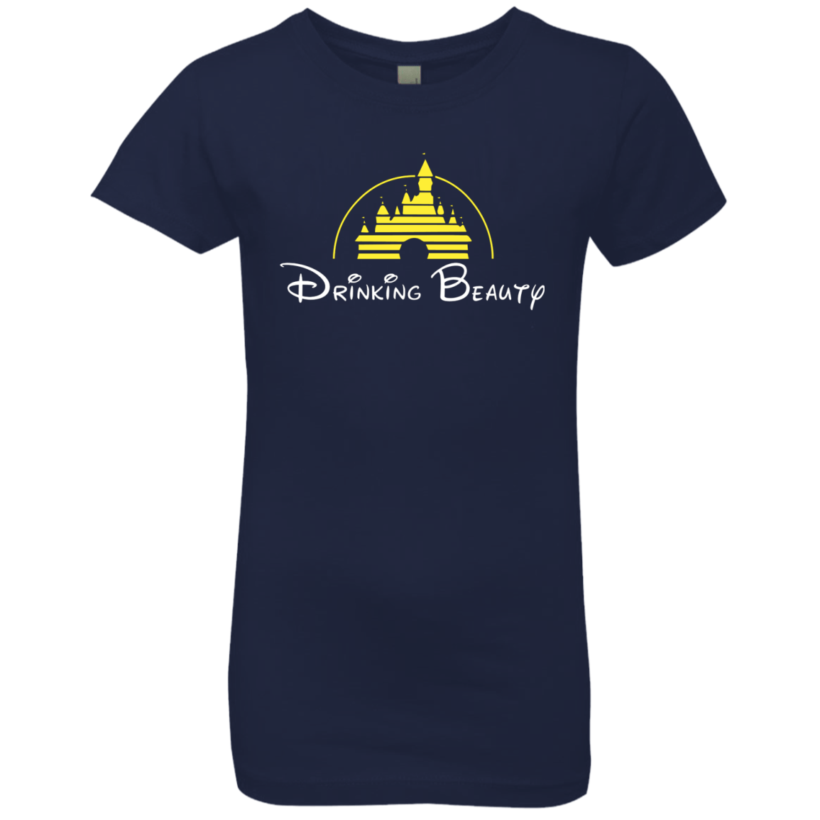 T-Shirts Midnight Navy / YXS Drinking Beauty Girls Premium T-Shirt