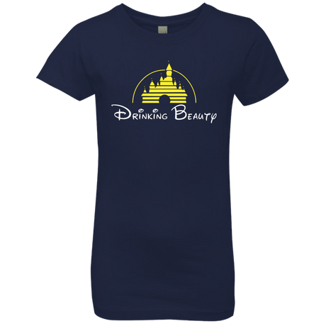 T-Shirts Midnight Navy / YXS Drinking Beauty Girls Premium T-Shirt