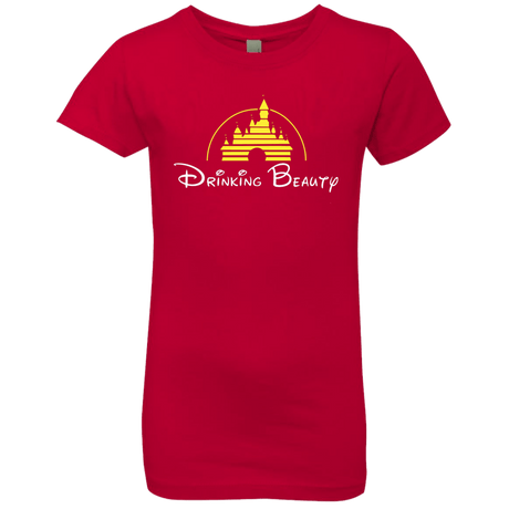 T-Shirts Red / YXS Drinking Beauty Girls Premium T-Shirt