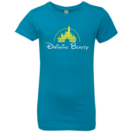 T-Shirts Turquoise / YXS Drinking Beauty Girls Premium T-Shirt