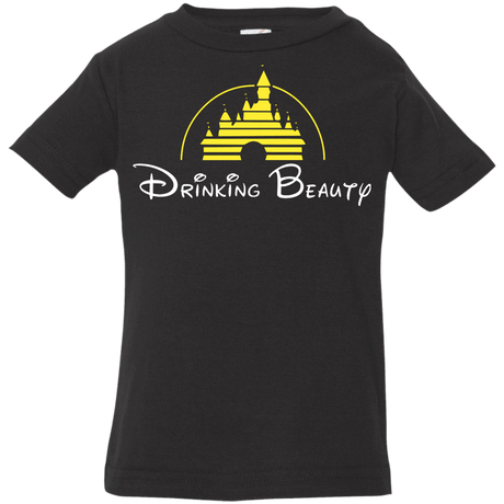 T-Shirts Black / 6 Months Drinking Beauty Infant Premium T-Shirt