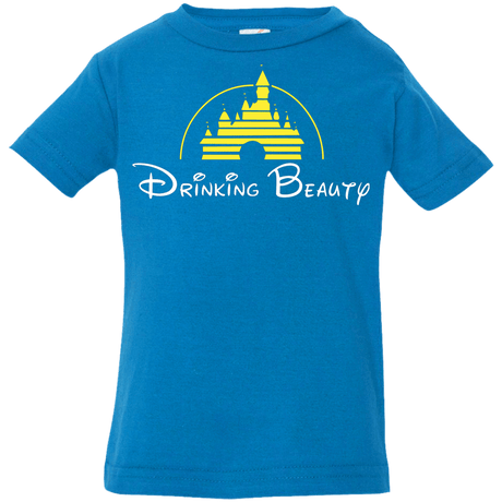 T-Shirts Cobalt / 6 Months Drinking Beauty Infant Premium T-Shirt