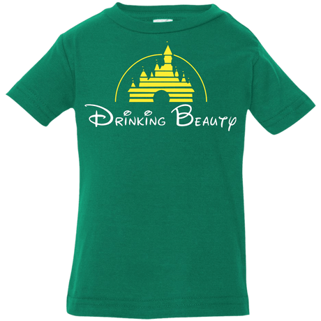 T-Shirts Kelly / 6 Months Drinking Beauty Infant Premium T-Shirt