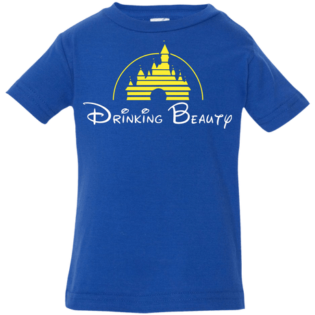 T-Shirts Royal / 6 Months Drinking Beauty Infant Premium T-Shirt
