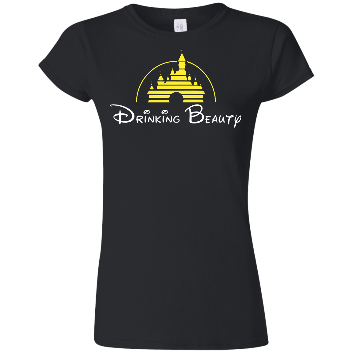 T-Shirts Black / S Drinking Beauty Junior Slimmer-Fit T-Shirt