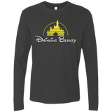 T-Shirts Heavy Metal / S Drinking Beauty Men's Premium Long Sleeve