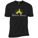 T-Shirts Black / X-Small Drinking Beauty Men's Premium T-Shirt