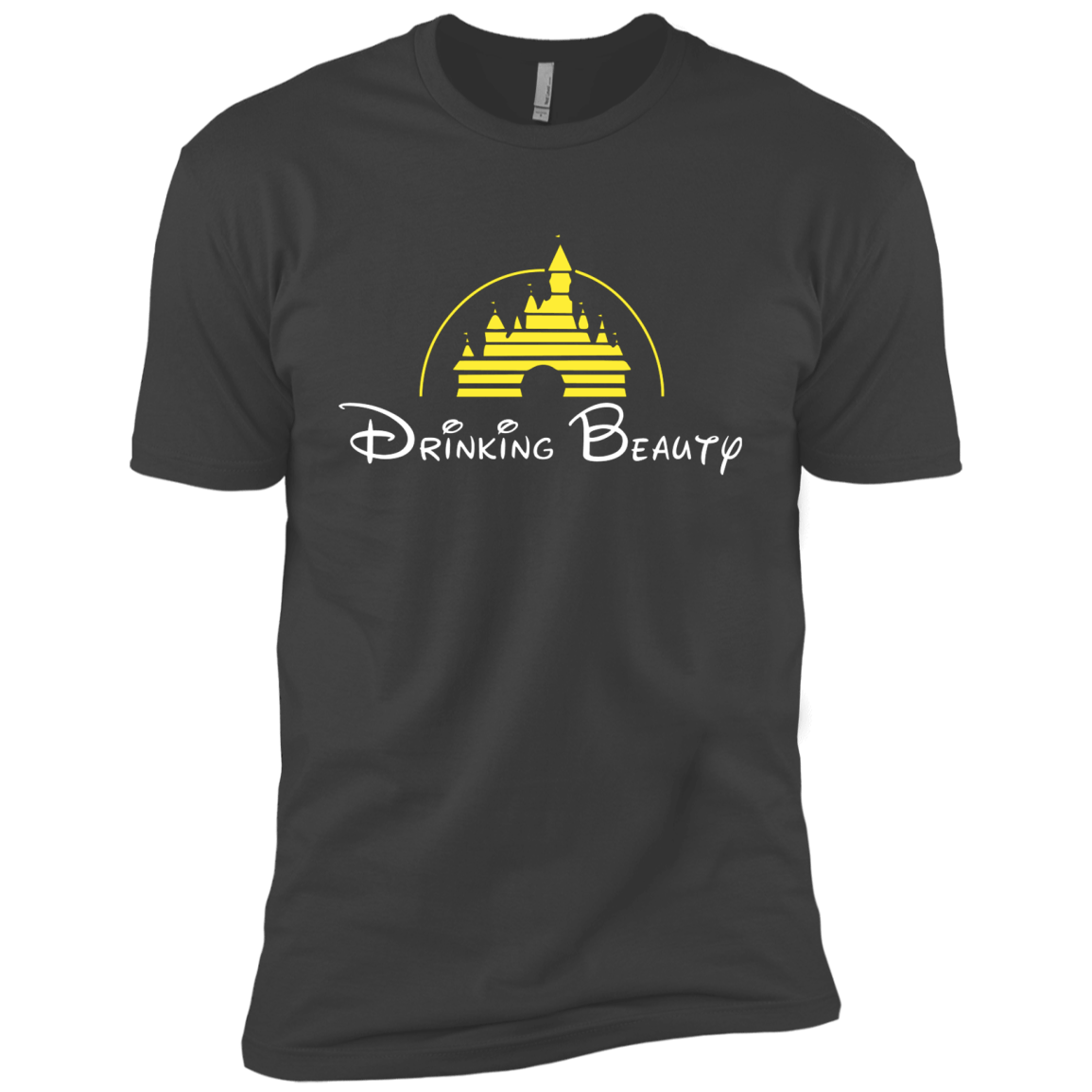 T-Shirts Heavy Metal / X-Small Drinking Beauty Men's Premium T-Shirt