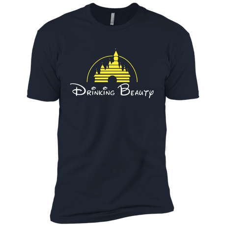 T-Shirts Midnight Navy / X-Small Drinking Beauty Men's Premium T-Shirt