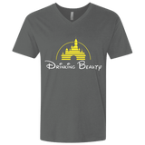 T-Shirts Heavy Metal / X-Small Drinking Beauty Men's Premium V-Neck
