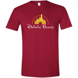 T-Shirts Cardinal Red / S Drinking Beauty Men's Semi-Fitted Softstyle