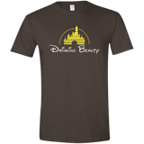 T-Shirts Dark Chocolate / S Drinking Beauty Men's Semi-Fitted Softstyle